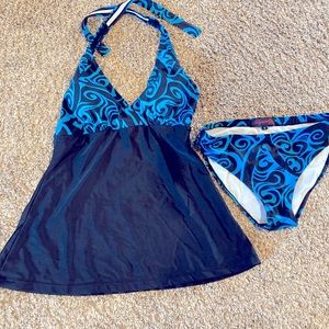Two piece maternity swimsuit